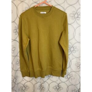 Mens Regular Crewneck Pullover Sweatshirt Goodfellow & Co Olive Size Medium